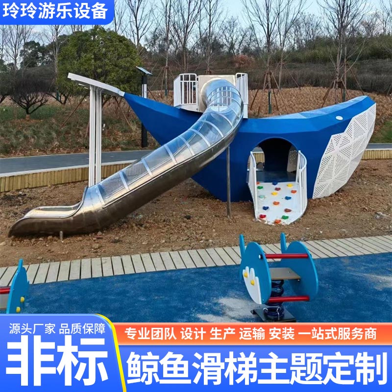 鲸鱼滑梯主题定制